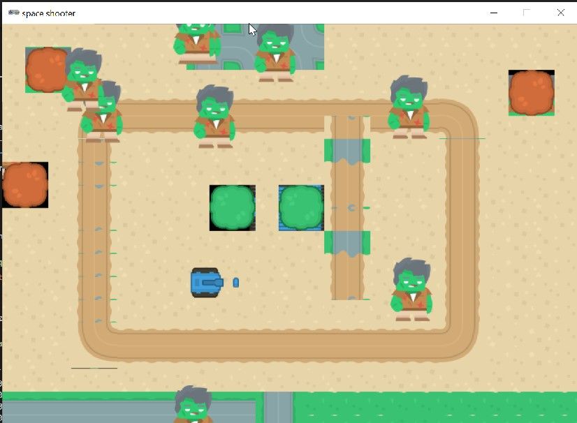 Zombies vs Tanks: A Simple game in Python and Pygame Zero