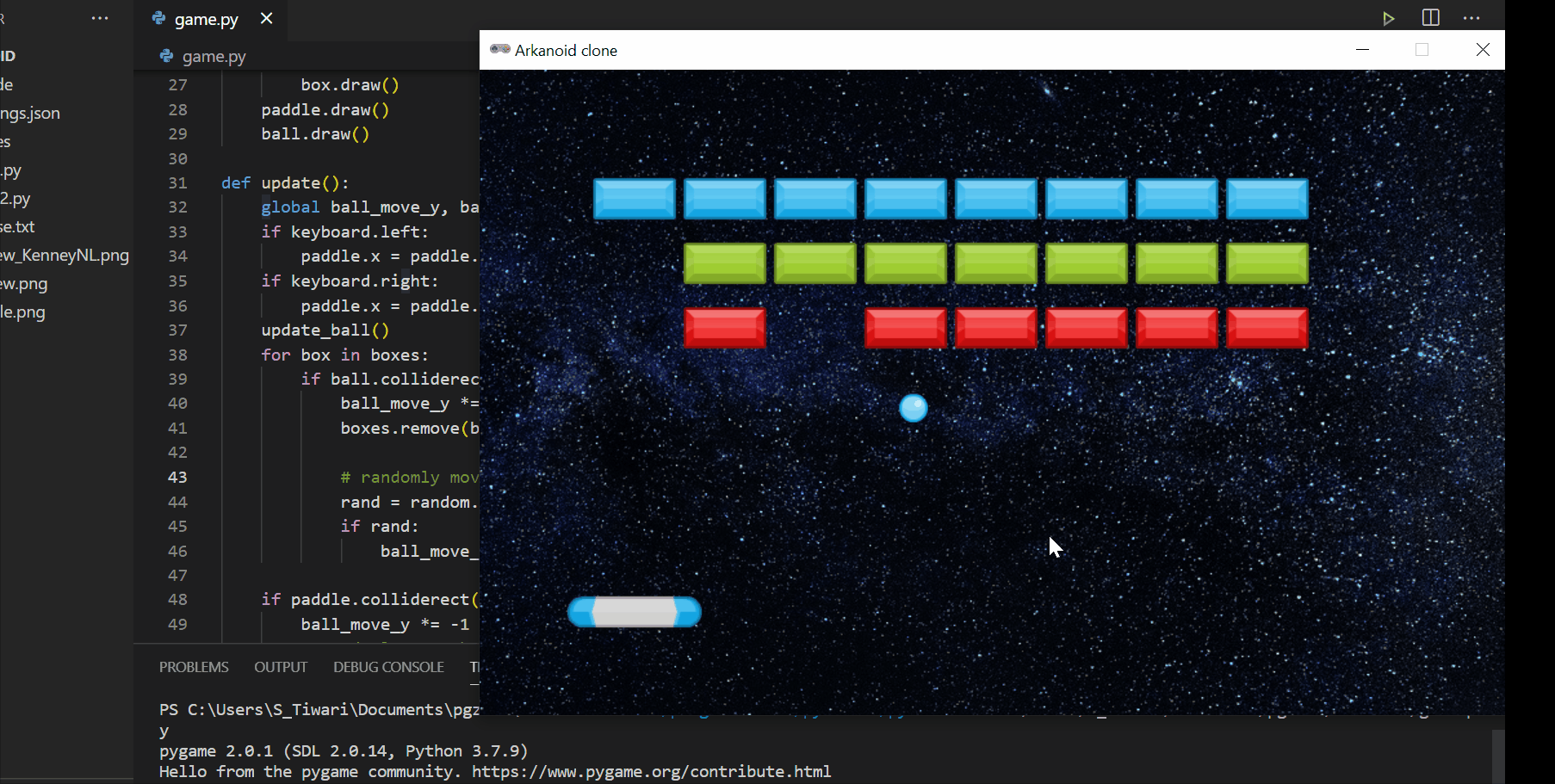 Pygame Text Not Showing