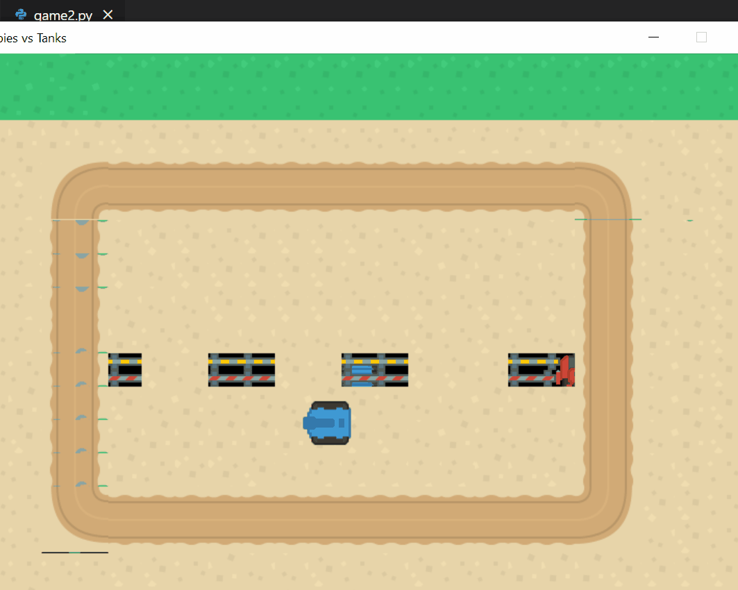 Zombies vs Tanks: A Simple game in Python and Pygame Zero